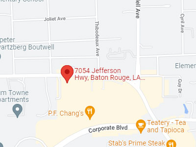 Map to Baton Rouge Location